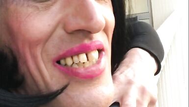 Lea buggers on the balcony - 15 image