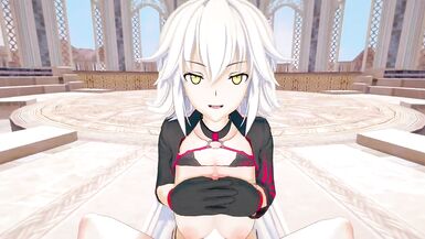 Fate - Futa Saber Alter Pounding Jalter - 5 image