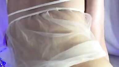 I Fucked the Sissy of Femboy in a Wedding Chemise - 2 image