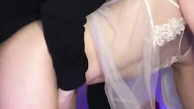 I Fucked the Sissy of Femboy in a Wedding Chemise