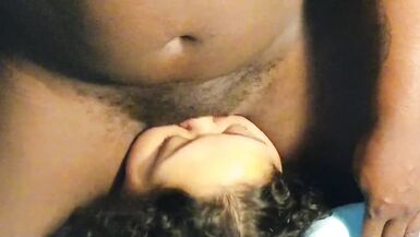 Transman Gags BBW with Cum - 14 image