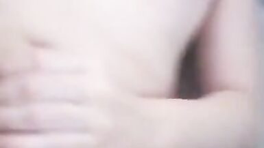 Chubby Trans Girl Plays with Plug in her Ass and Jerk off until Cum - 1 image