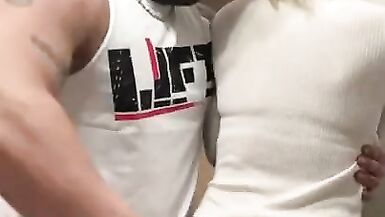 Trans Girl and Daddy Raw Fuck - 1 image