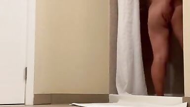 FTM Showering Horny Clean for Anal - 5 image