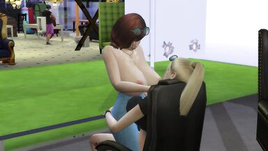 Futa - Beautiful Teacher and Jeans Goddess Office Passionate Sex - 5 image