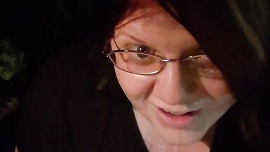 Trans Girl Risky Quick Public Masturbation - 3 image