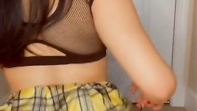 Transgender Schoolgirl in Solo - Nikki Mondragon - 10 image