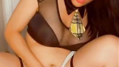 Transgender Schoolgirl in Solo - Nikki Mondragon - 5 image