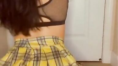 Transgender Schoolgirl in Solo - Nikki Mondragon - 9 image