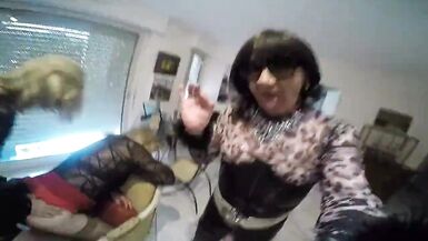 Two shemales fuck - 1 image