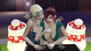 Futa - the Beautiful Women Kitchen Erotic - 11 image