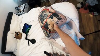 Hot UK Trans Girl Gets Fisted - 5 image