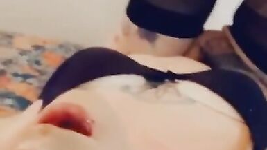 Lingerie Ladyboy Gets Horny - 3 image