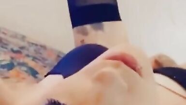 Lingerie Ladyboy Gets Horny - 4 image