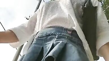 A Skirt so Short my Penis is Peeking out - 12 image