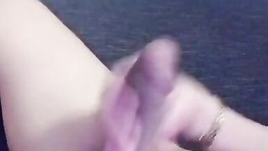 Asian Trans Enjoying Playing her Cock - 6 image