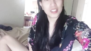 Trans Anairb Enjoying Playing her Hard Cock so much - 5 image