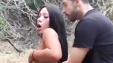 Latin Shemale fucked Outdoor - 13 image