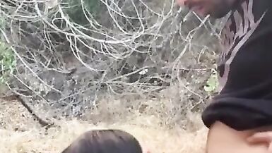 Latin Shemale fucked Outdoor - 2 image