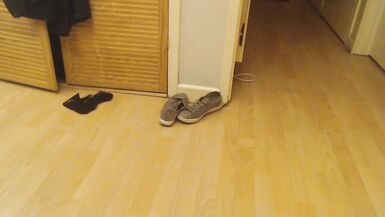 Mature Tranny Showing his Boobs Wanking her Cock ,getting Changed v Quirky - 6 image