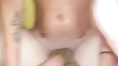 Sexy Hung TS Girl Fucking Barebackstraight Boy Rough for the first Time (this might Hurt a Bit Sissy - 4 image