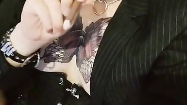 Tranny Biggirl BunnycatRay with a Submissive Bitch(more on Onlyfans) - 3 image