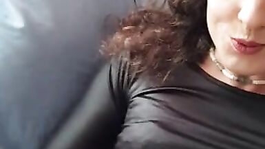 Sissy Femboy Gets Wanked , Fingered & Fucked , by her Daddy