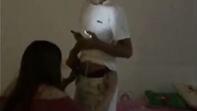 Delivery boy fucking the horny Asian Ladyboy in her house - 5 image