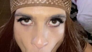 Sissy cocksucker being owned by BBC - 1 image