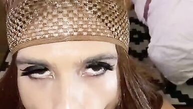 Sissy cocksucker being owned by BBC - 10 image