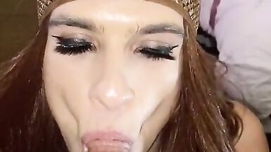 Sissy cocksucker being owned by BBC - 2 image