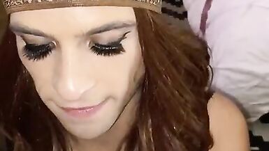 Sissy cocksucker being owned by BBC - 4 image