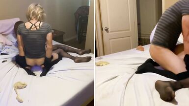 The Sexy Sissy Slut Stepsisters have a Passionate Thunderstorm Fuck - 12 image