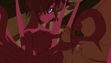 Jobless Reincarnation: an Anemone Girl Fucks Futa-Ghislaine in the Barracks (no Audio) - 1 image