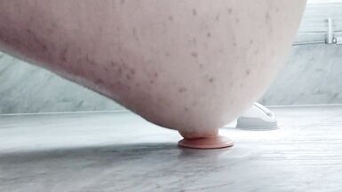 Trans Girl Giving BJ & Anal Sex with Big Dildo - 11 image