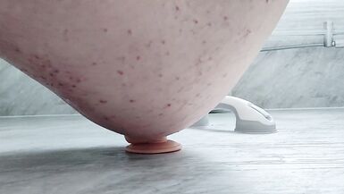 Trans Girl Giving BJ & Anal Sex with Big Dildo - 8 image