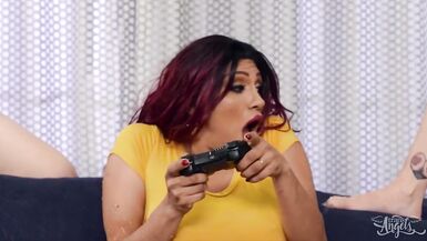 Trans Angels - Lydia Black & her Trans Friend Gracie Jane Surprise Jessy Dubai with a Threesome