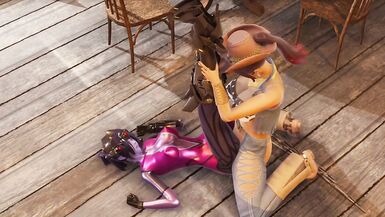 Cowgirl Futa Fuck Widowmaker Overwatch - 10 image