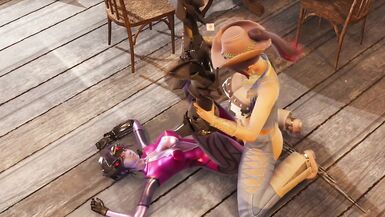 Cowgirl Futa Fuck Widowmaker Overwatch - 11 image