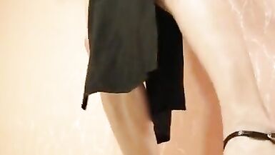 TRANNY GIANTESS AMANDA CRUSHES SMALL CARS IN SEXY DRESS ON HIGH HEELS NO PANTIES - 2 (CRUSH FETISH) - 13 image