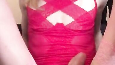 ItsZoeStarr - Pigtails Futa TS Huge Cumshot - 11 image