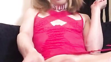 ItsZoeStarr - Pigtails Futa TS Huge Cumshot - 5 image