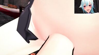 Genshin Impact Futa Eula Taker POV she wants you to Give her a Blowjob - 13 image