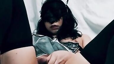 Japanese Sexy Maid Gets Orgasm herself with Dildo - 9 image