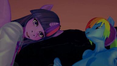 My little Pony Inspired - Twilight Sparkle Gets Fucked by Rainbow Dash - 7 image