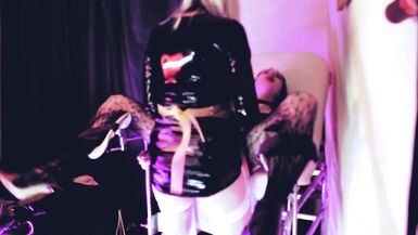 Hot Domina MILF Eva Latex Hard Fuck Ass Tranny Slut Ekaterina Krieg Strapon Sissy Femdom BDSM Kink - 10 image