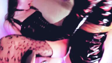 Hot Domina MILF Eva Latex Hard Fuck Ass Tranny Slut Ekaterina Krieg Strapon Sissy Femdom BDSM Kink - 11 image