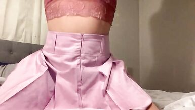 Ivey Rose up Skirt POV Riding you