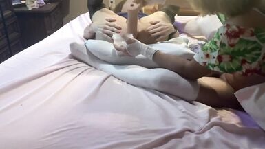 The Sexy, Slutty Sissy Stepsisters Licking, Sucking and Fucking - 13 image