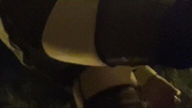 Slutty school girl walk. - 6 image